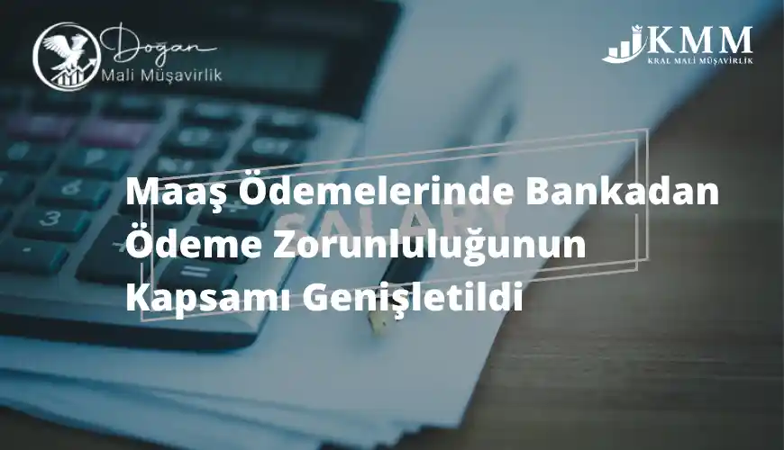 maaş ödemelerinde bankadan ödeme zorunluluğu