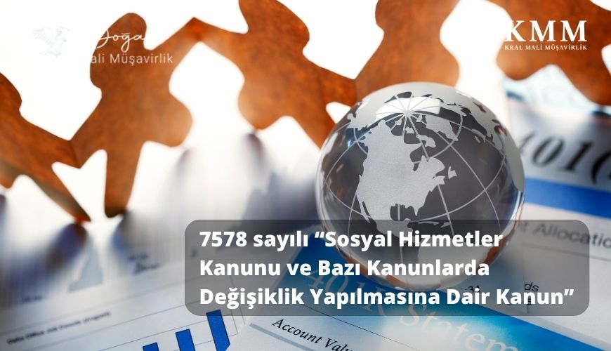 7578 sayılı kanunda değişiklik