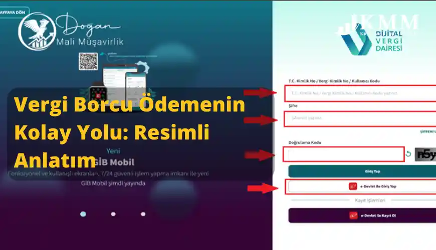 vergi borcu nasıl ödenir