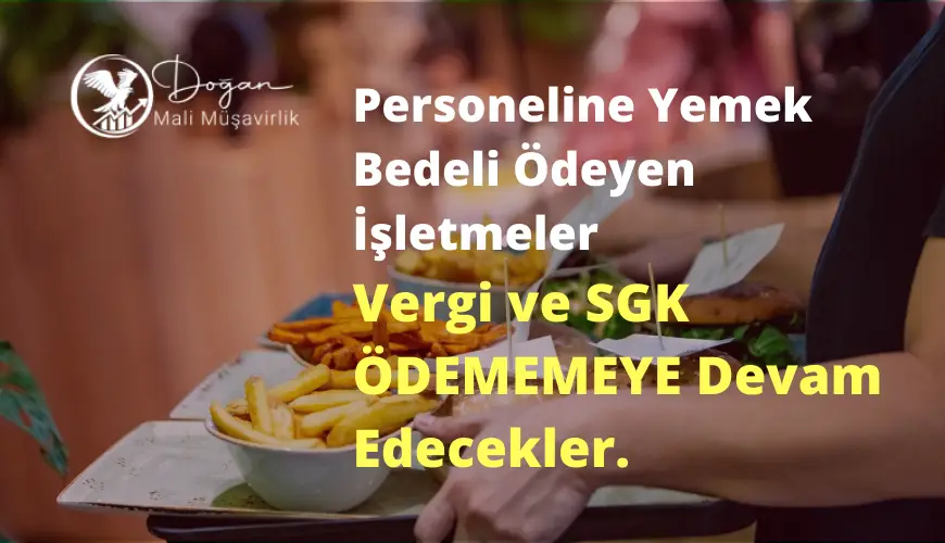 yemek bedeli istisnası