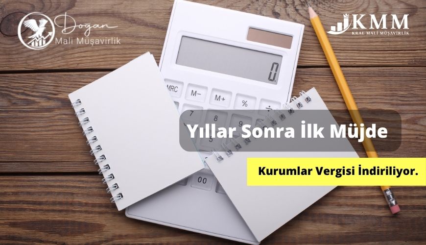 kurumlar vergisi indiriliyor
